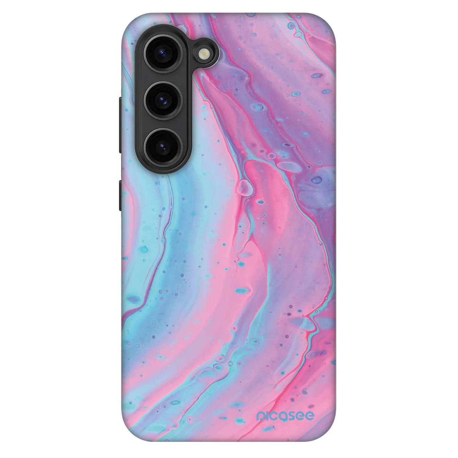 Picasee Fashion Case für Samsung Galaxy S23+ 5G - Pink liquid