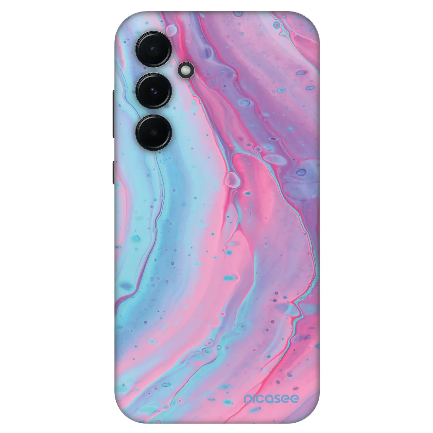 Picasee Fashion Case für Samsung Galaxy A55 5G A556B - Pink liquid