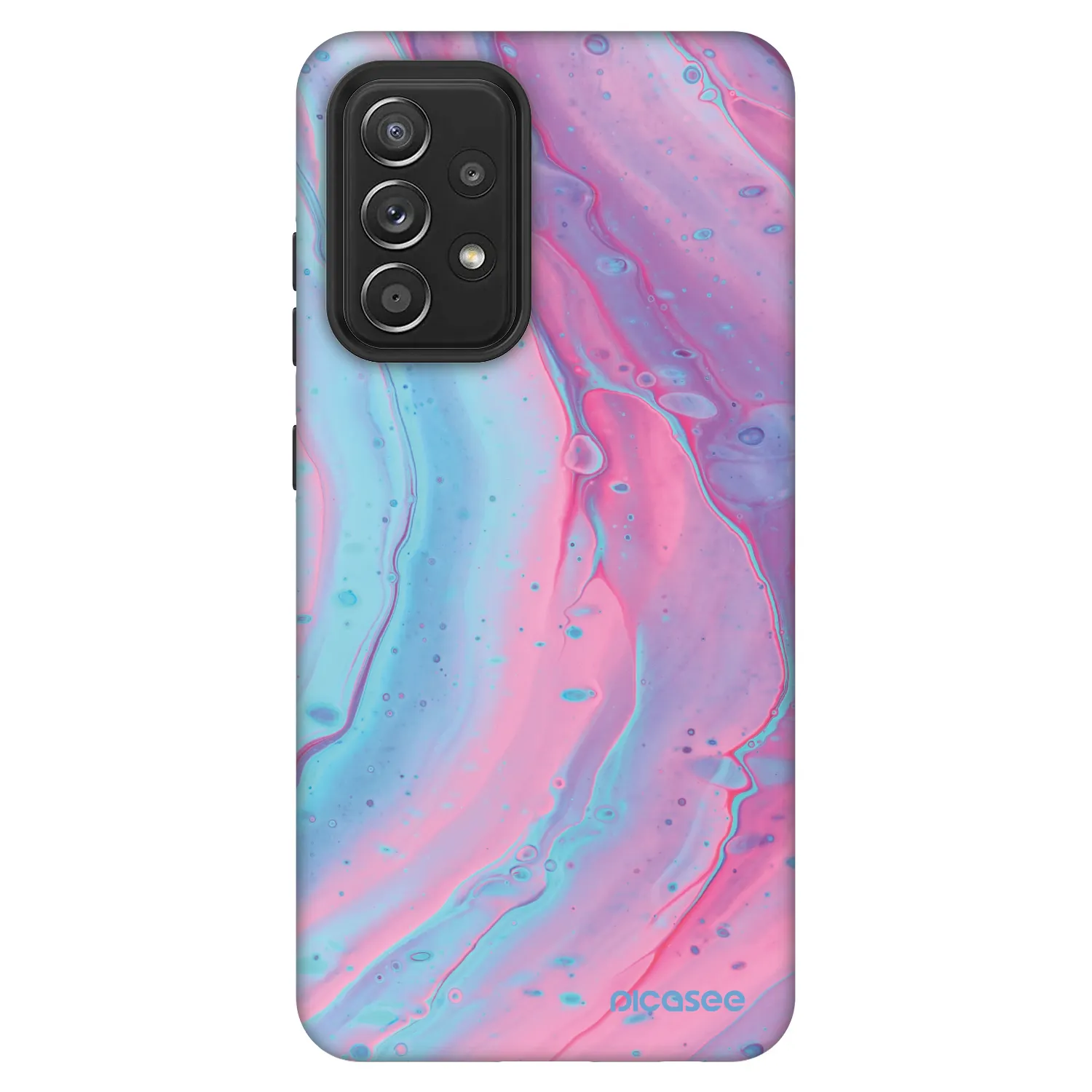 Picasee Fashion Case für Samsung Galaxy A52 5G A525F - Pink liquid
