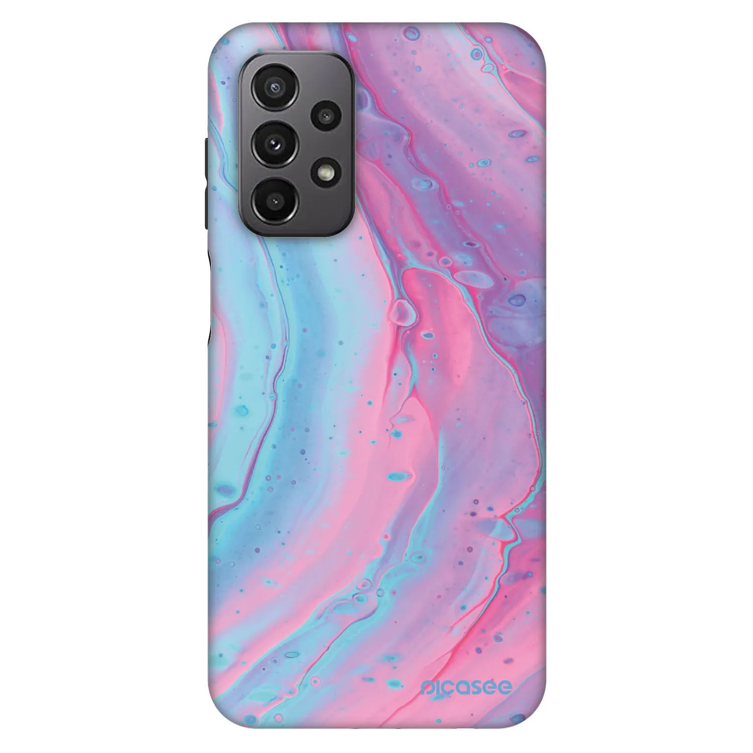 Picasee Fashion Case für Samsung Galaxy A23 A235F 4G - Pink liquid