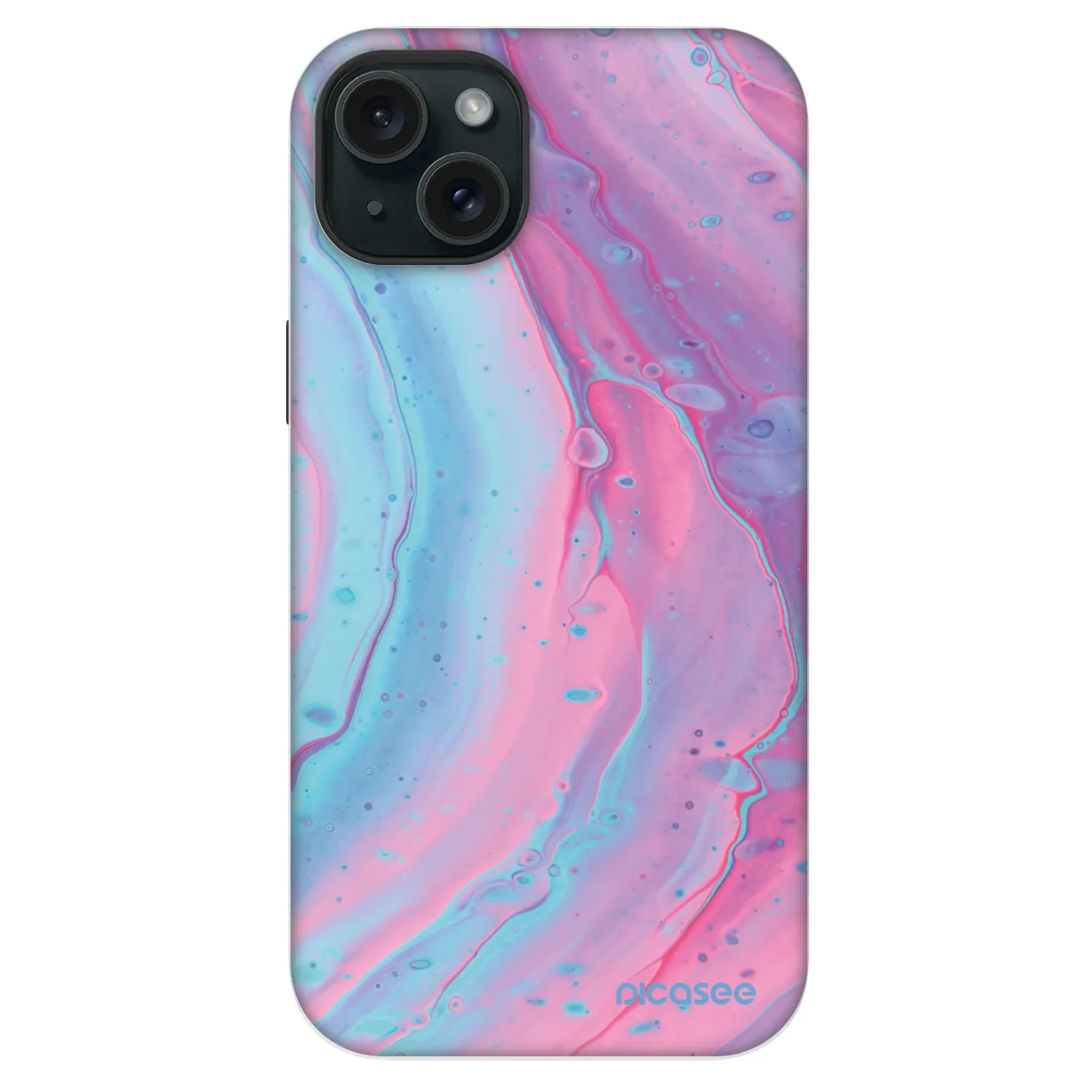 Picasee Fashion Case MagSafe für Apple iPhone 14 Plus - Pink liquid