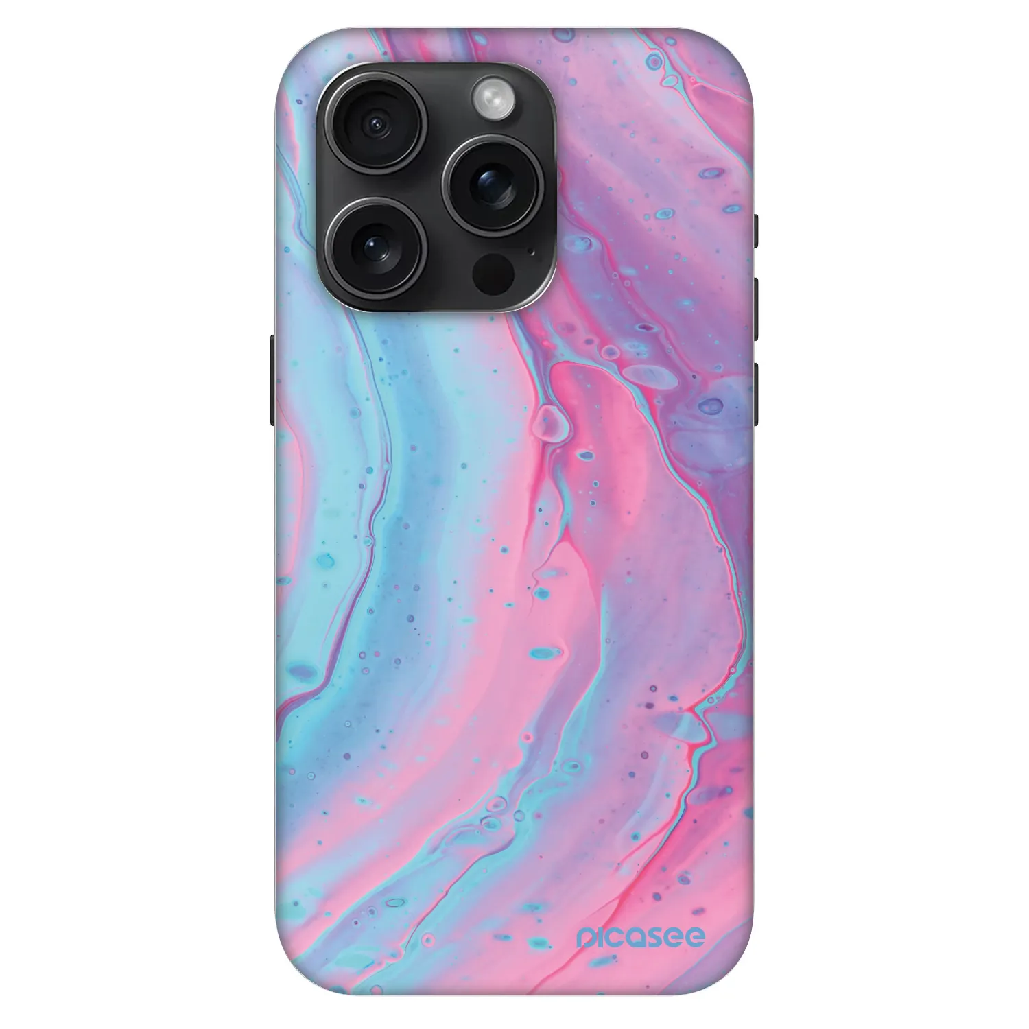 Picasee Fashion Case MagSafe für Apple iPhone 15 Pro - Pink liquid