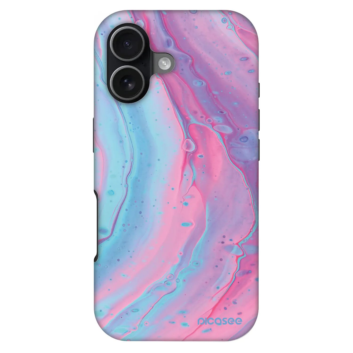 Picasee Fashion Case MagSafe für Apple iPhone 17 - Pink liquid