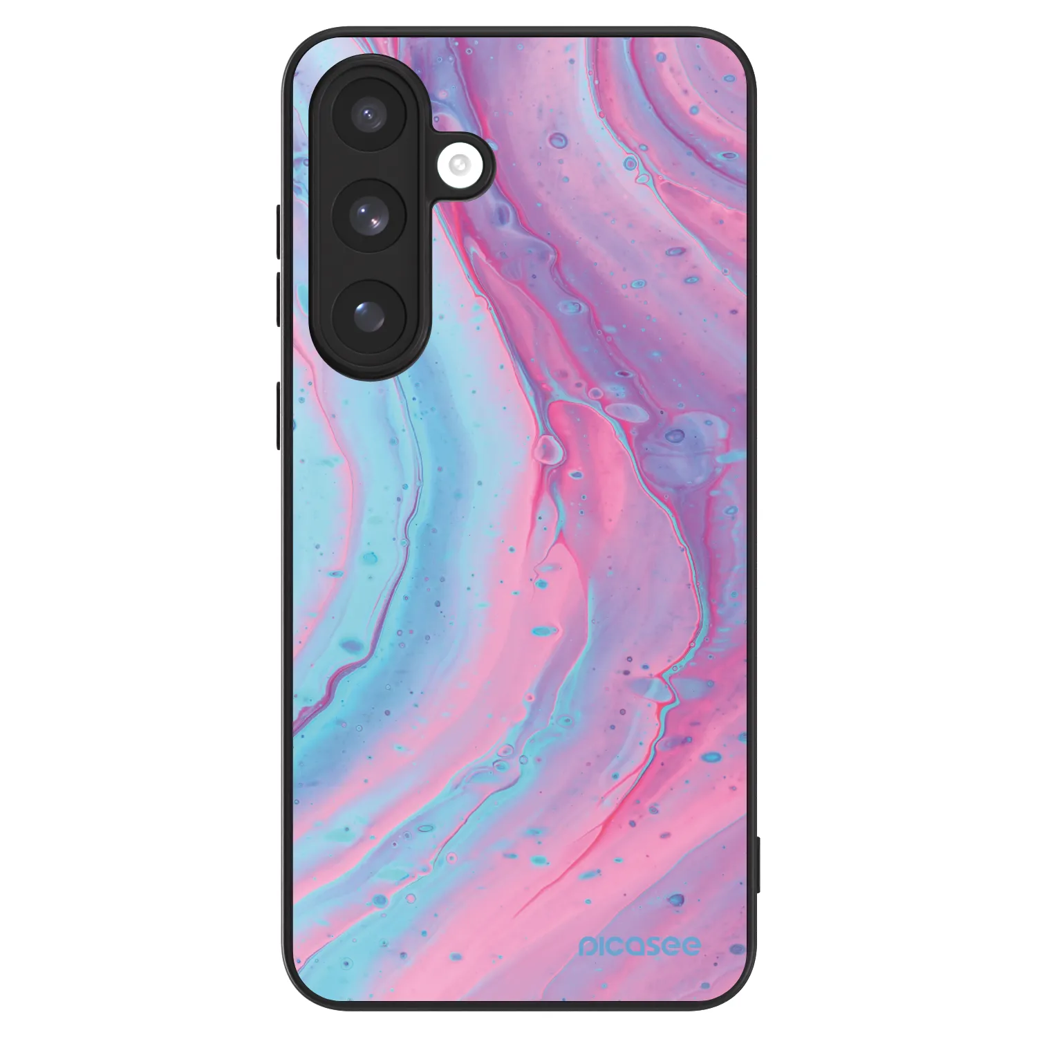 Picasee ULTIMATE CASE für Samsung Galaxy S25 FE 5G - Pink liquid