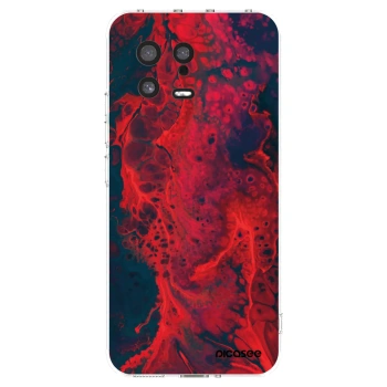 Picasee Xiaomi 13 Hülle - Transparentes Silikon - Organic red