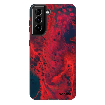 Hülle für Samsung Galaxy S21 FE 5G - Organic red