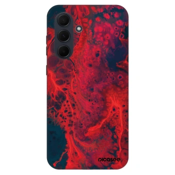 Hülle für Samsung Galaxy A35 5G A356B - Organic red