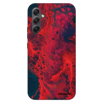 Hülle für Samsung Galaxy A34 5G A346B - Organic red