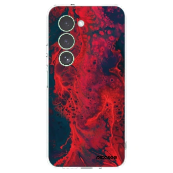 Picasee Xiaomi Redmi 15 5G Hülle - Transparentes Silikon - Organic red