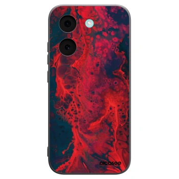 Picasee Xiaomi Poco X8 Pro Hülle - Schwarzes Silikon - Organic red