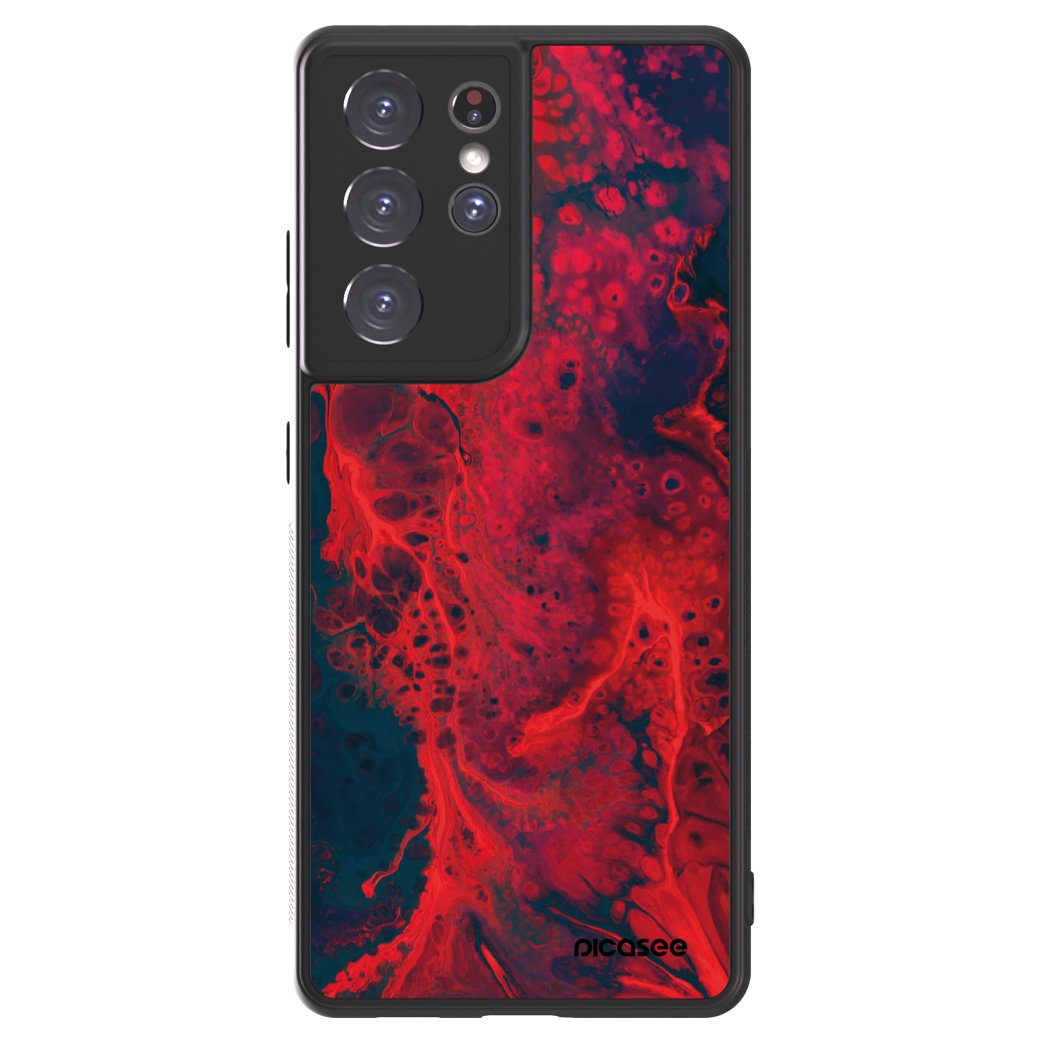 Picasee ULTIMATE CASE für Samsung Galaxy S21 Ultra 5G G998B - Organic red