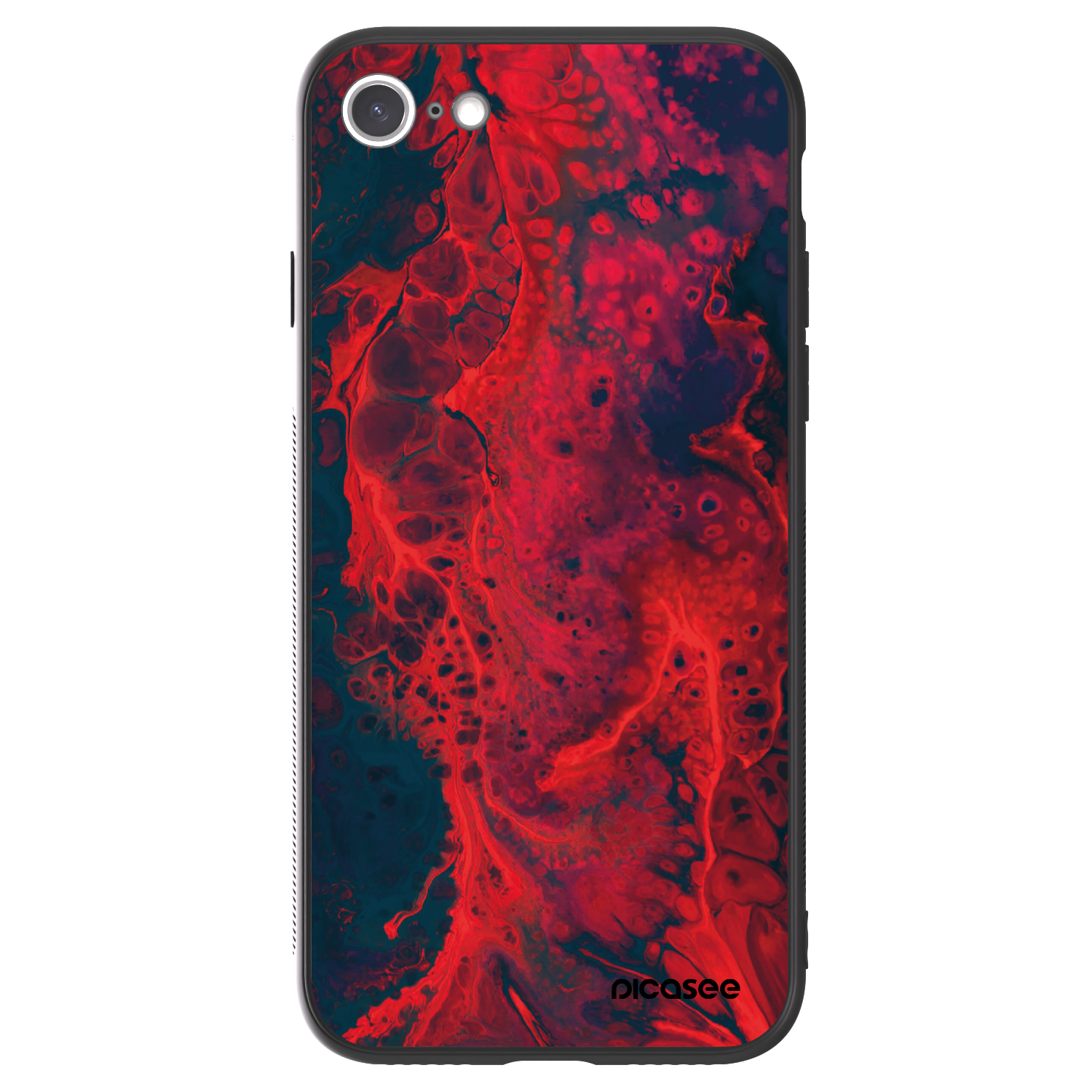 Picasee ULTIMATE CASE für Apple iPhone SE 2020 - Organic red