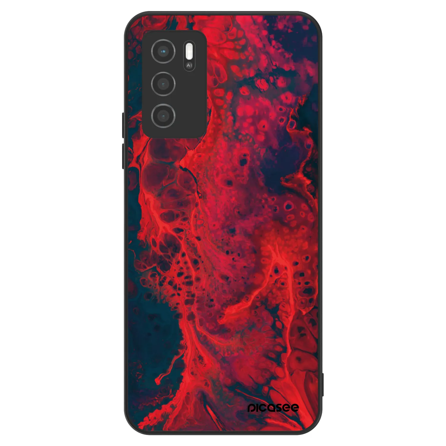 Picasee ULTIMATE CASE für OPPO A16s - Organic red