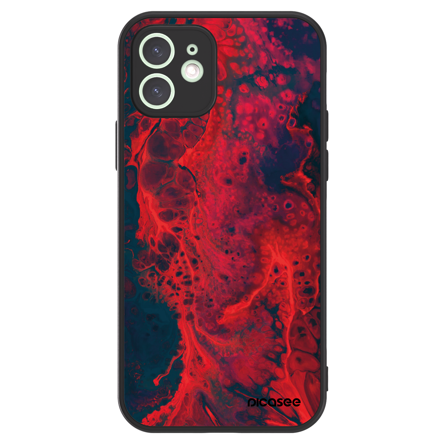 Picasee ULTIMATE CASE MagSafe für Apple iPhone 12 - Organic red