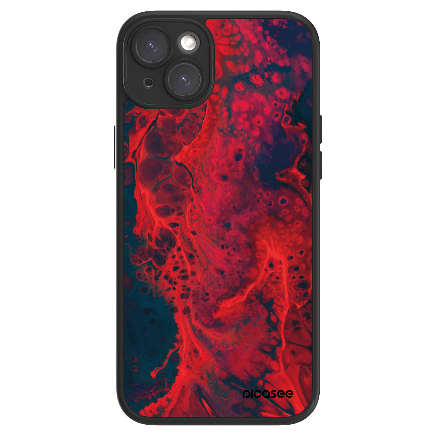 Picasee ULTIMATE CASE MagSafe für Apple iPhone 15 Plus - Organic red