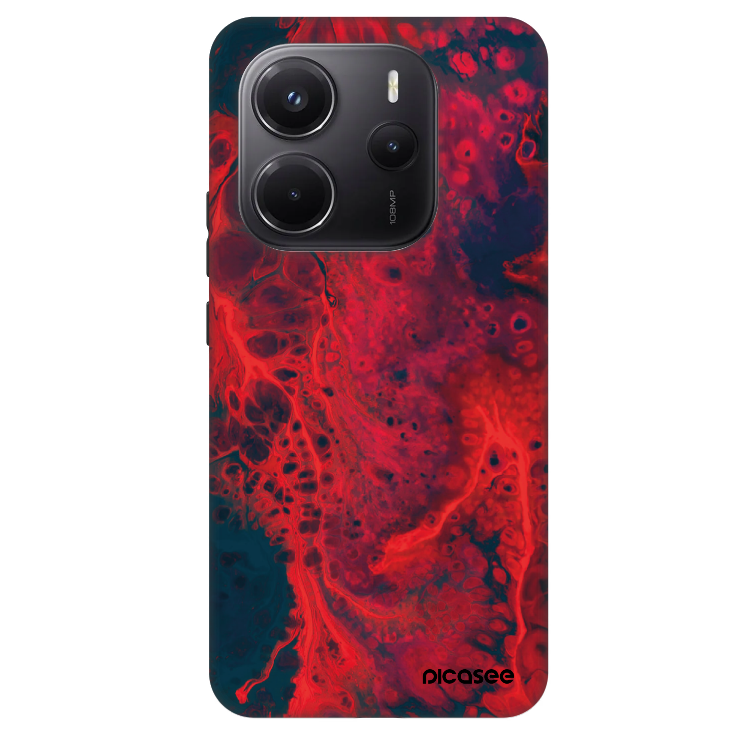 Picasee Fashion Case für Xiaomi Redmi Note 14 5G - Organic red