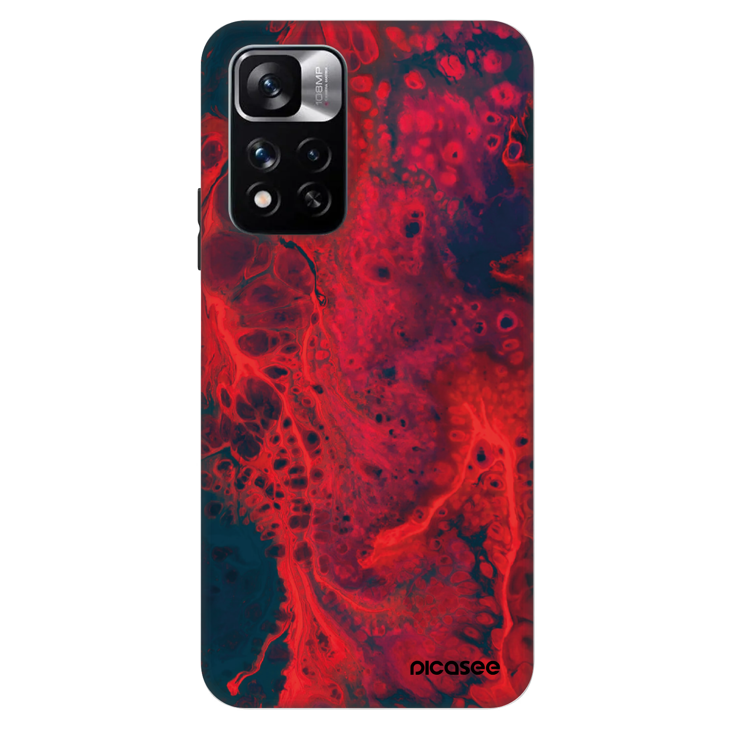 Picasee Fashion Case für Xiaomi Redmi Note 11 Pro - Organic red