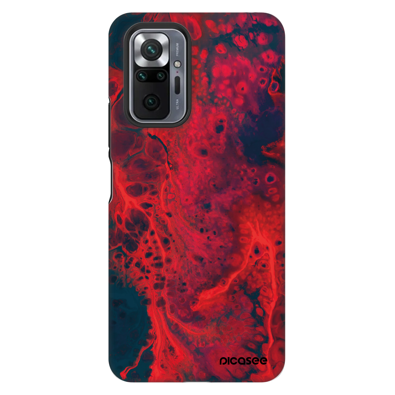 Picasee Fashion Case für Xiaomi Redmi Note 10 Pro - Organic red