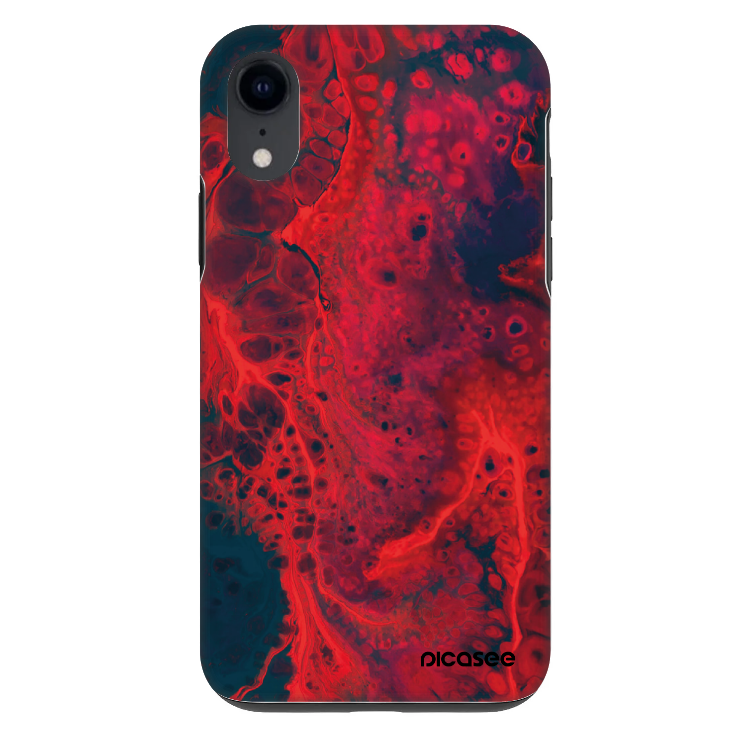 Picasee Fashion Case für Apple iPhone XR - Organic red