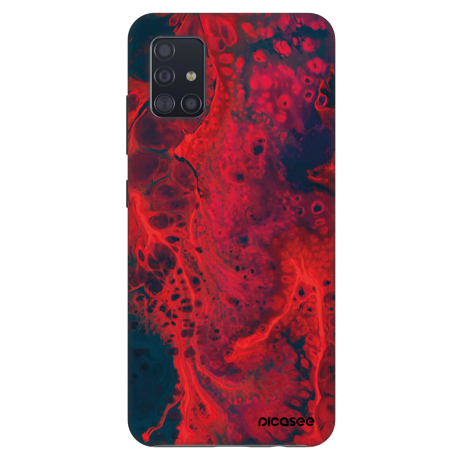 Picasee Fashion Case für Samsung Galaxy A51 A515F - Organic red