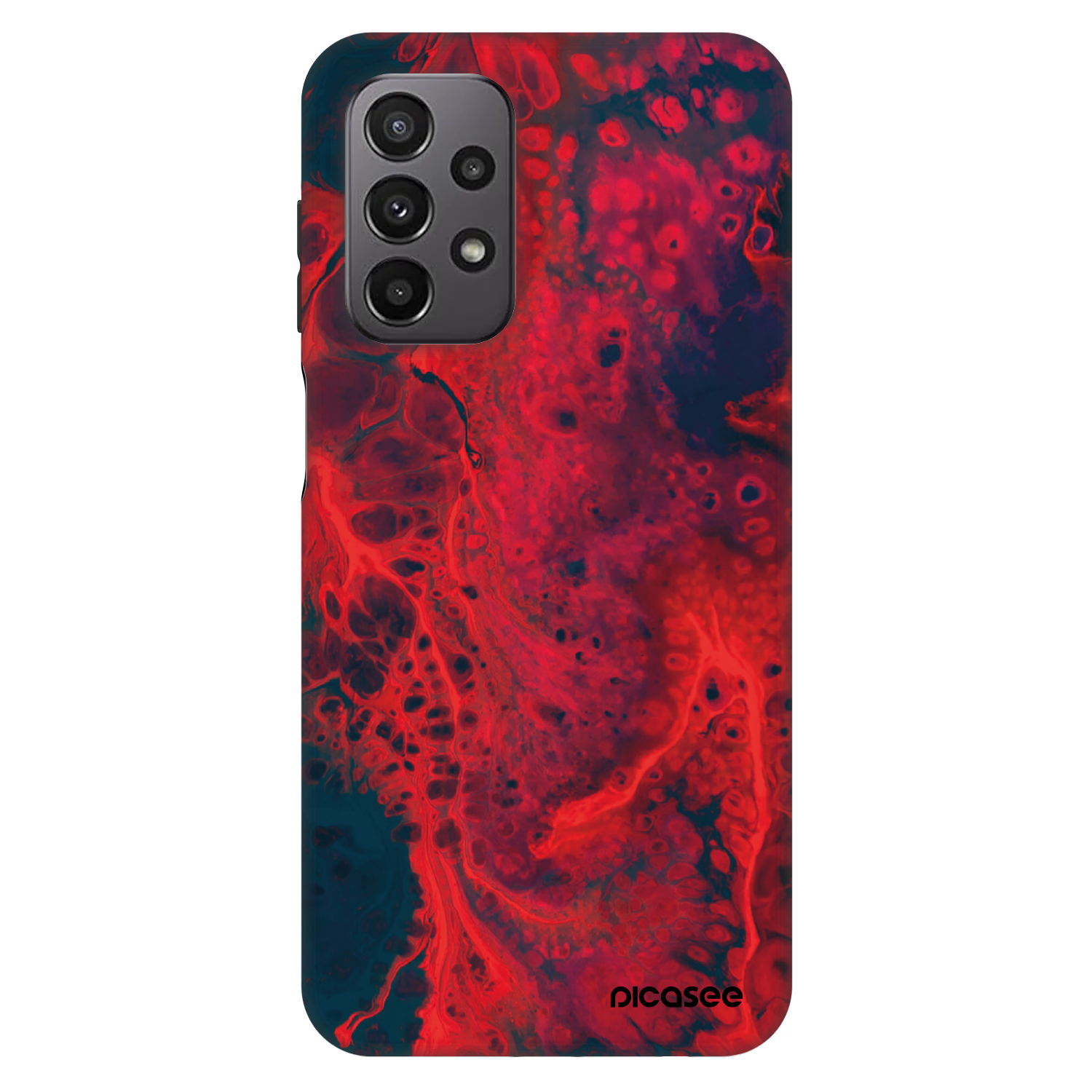 Picasee Fashion Case für Samsung Galaxy A23 A236B 5G - Organic red