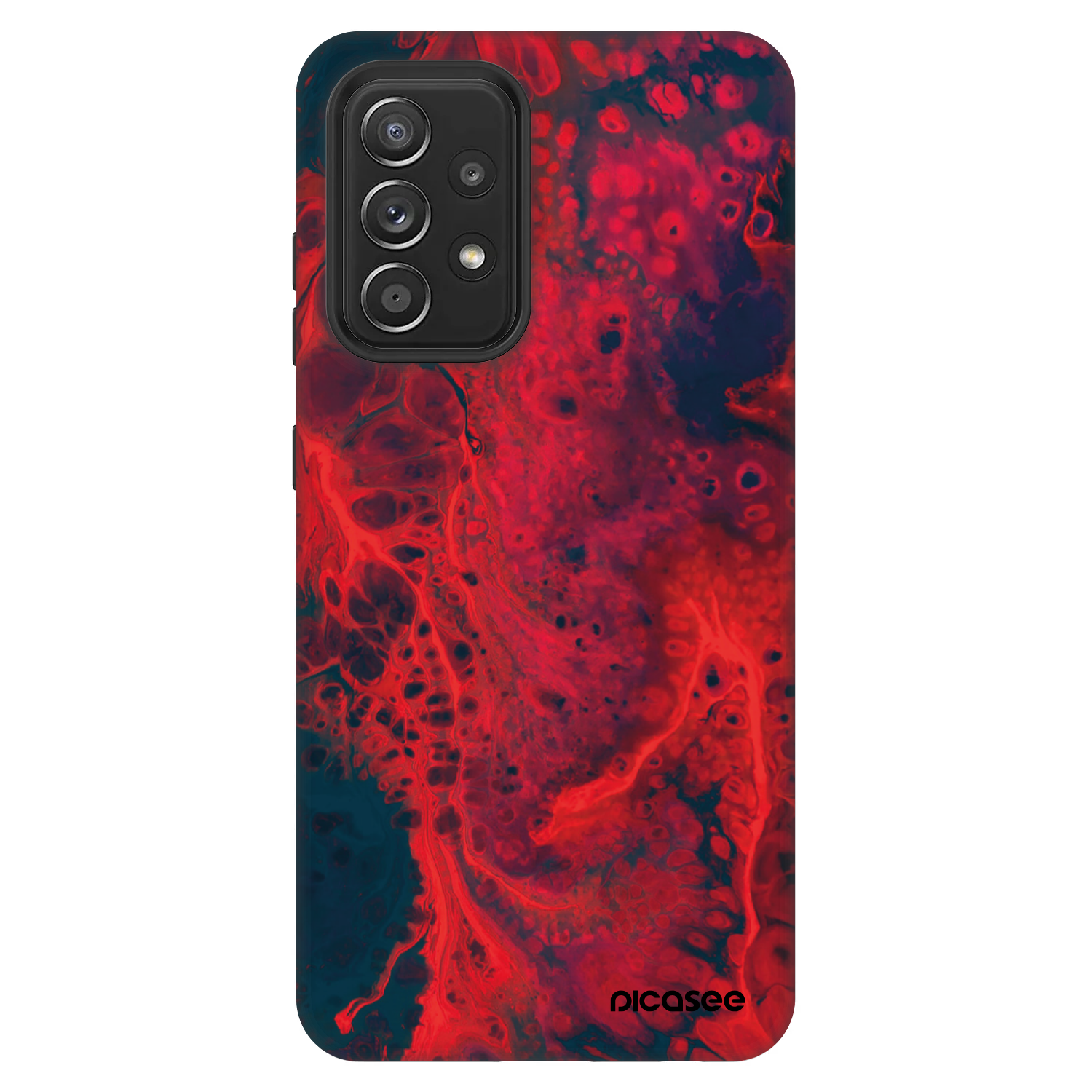 Picasee Fashion Case für Samsung Galaxy A52 5G A525F - Organic red