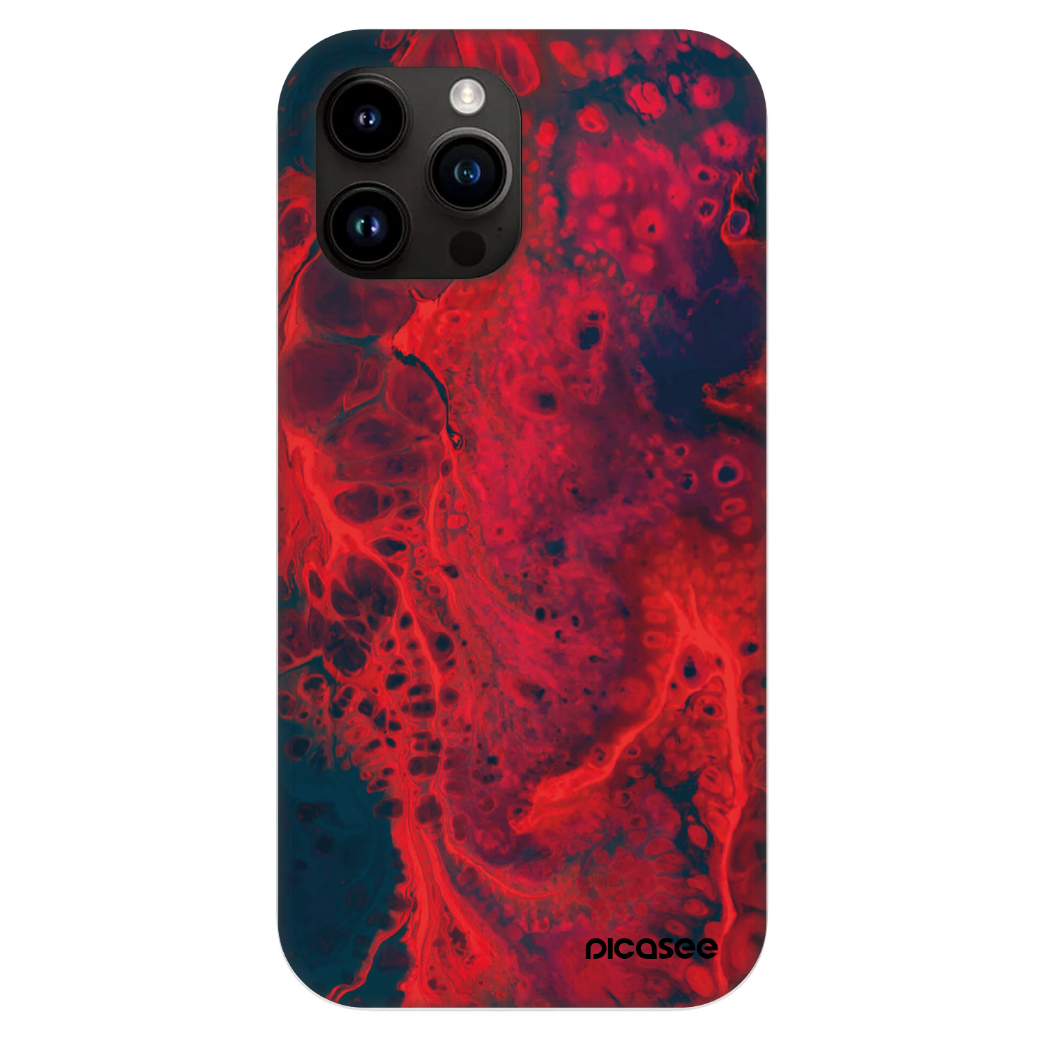 Picasee Fashion Case MagSafe für Apple iPhone 13 Pro Max - Organic red