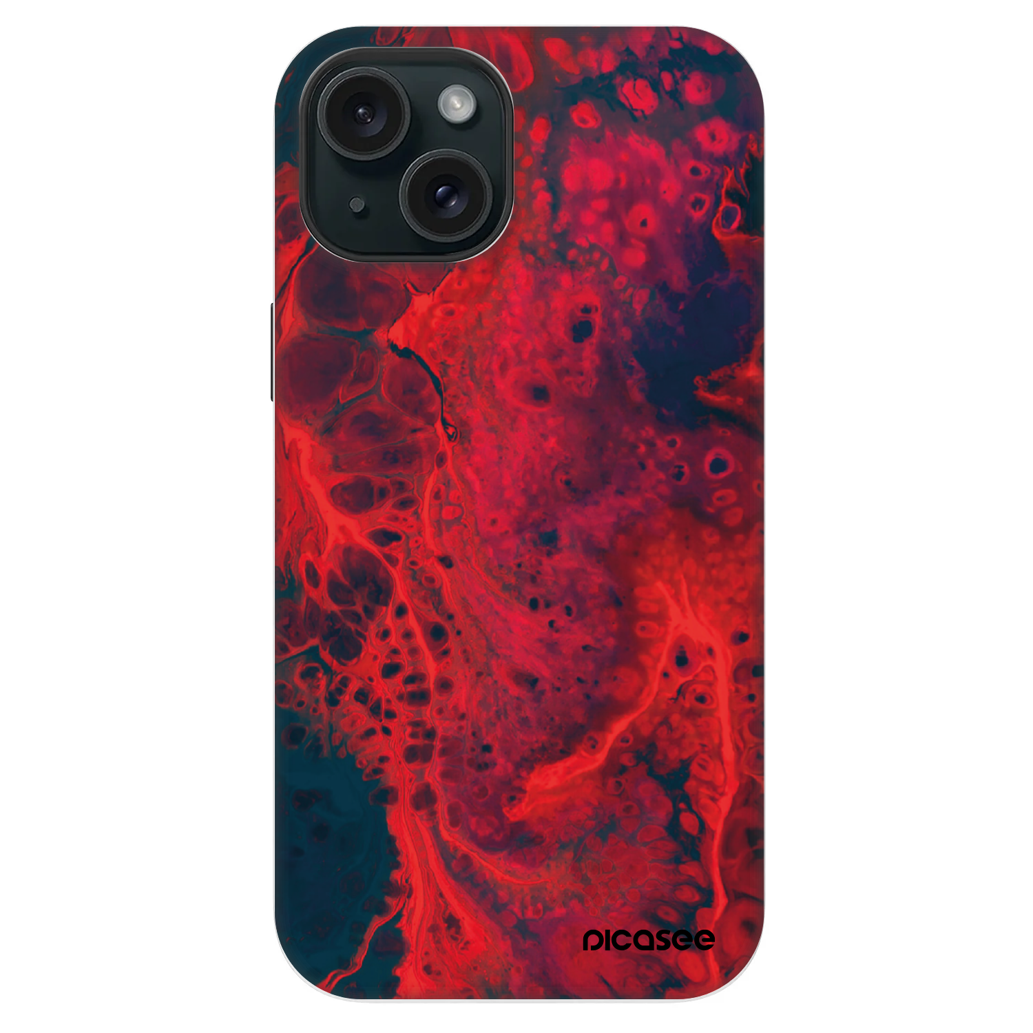 Picasee Fashion Case MagSafe für Apple iPhone 14 - Organic red