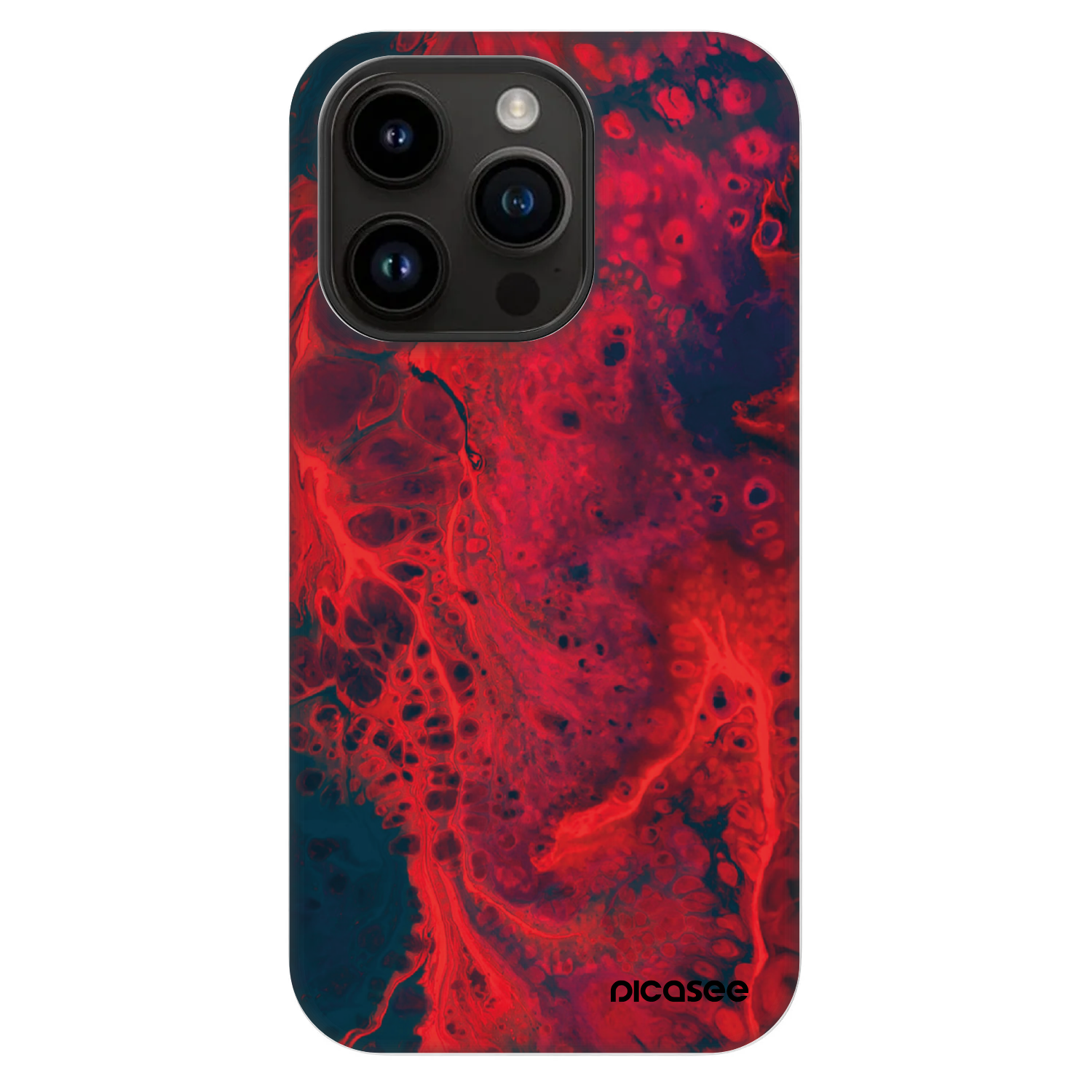 Picasee Fashion Case MagSafe für Apple iPhone 14 Pro - Organic red