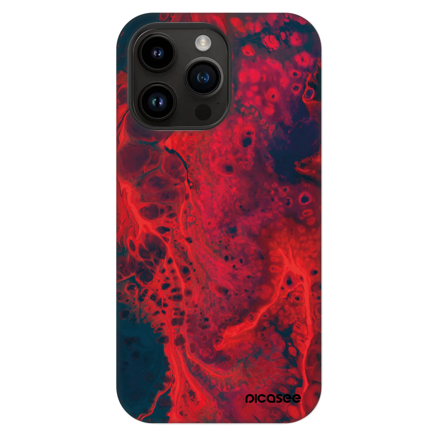 Picasee Fashion Case MagSafe für Apple iPhone 14 Pro Max - Organic red