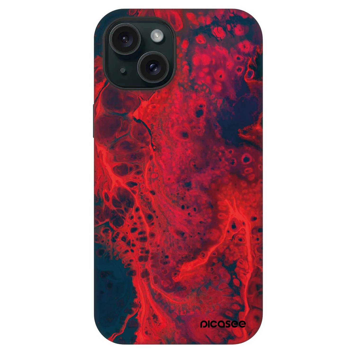 Picasee Fashion Case MagSafe für Apple iPhone 15 - Organic red