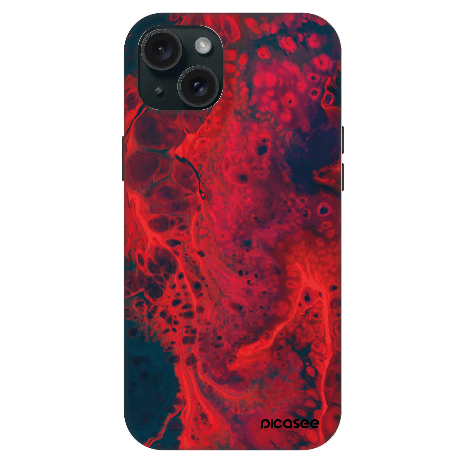 Picasee Fashion Case MagSafe für Apple iPhone 15 Plus - Organic red