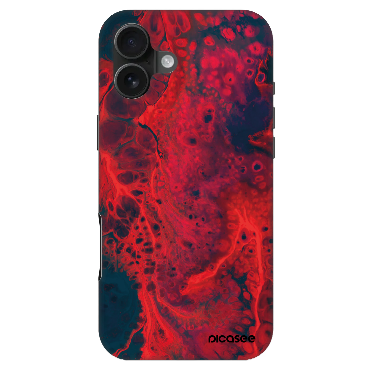 Picasee Fashion Case MagSafe für Apple iPhone 16 Plus - Organic red