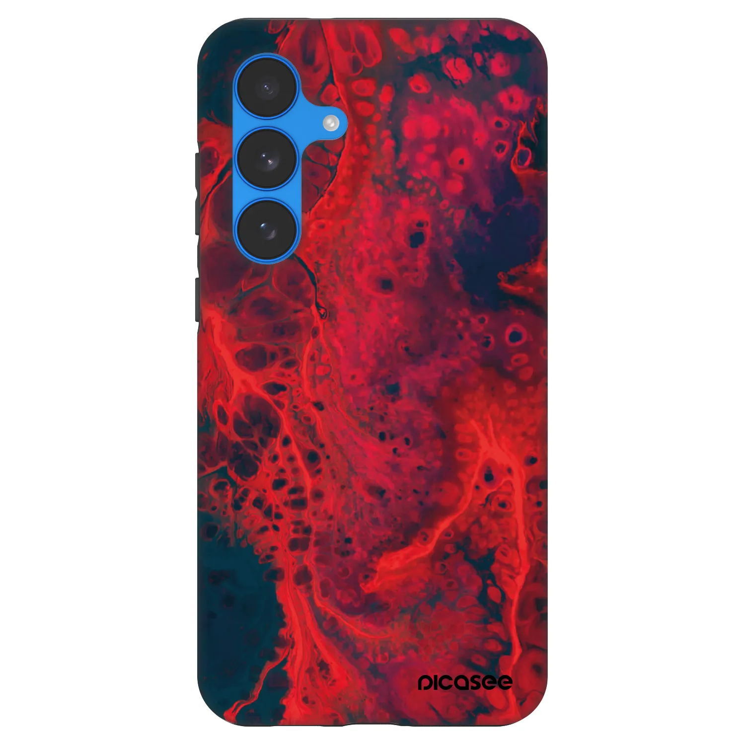 Picasee Fashion Case für Samsung Galaxy S25 FE 5G - Organic red