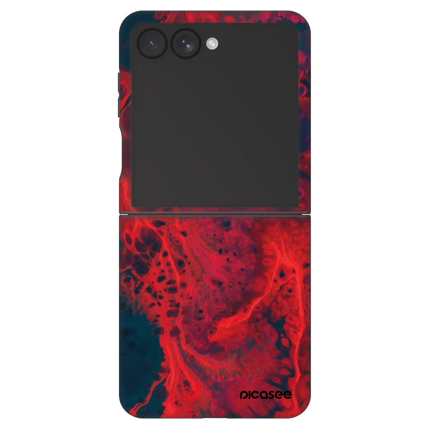 Picasee Fashion Case für Samsung Galaxy Z Flip7 5G - Organic red