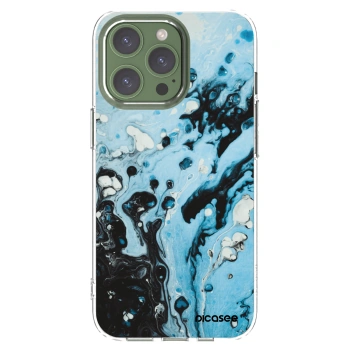 Picasee Apple iPhone 13 Pro Hülle - Transparentes Silikon - Organic blue