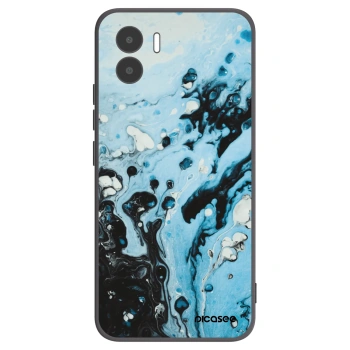 Picasee Xiaomi Redmi A2 Hülle - Schwarzes Silikon - Organic blue