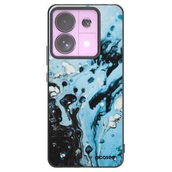 Picasee Xiaomi Redmi Note 13 Pro 5G Hülle - Schwarzes Silikon - Organic blue