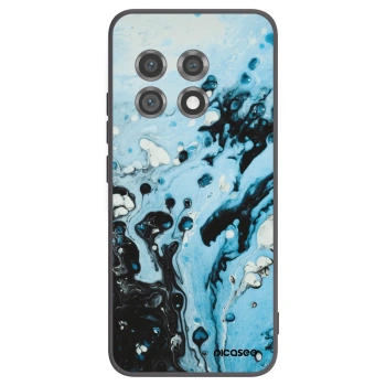 Picasee OnePlus 11 5G Hülle - Schwarzes Silikon - Organic blue