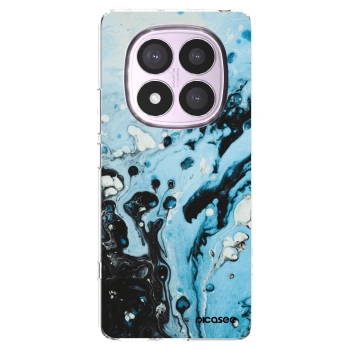 Picasee Xiaomi Redmi Note 14 Pro 5G Hülle - Transparentes Silikon - Organic blue
