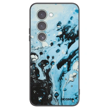Picasee Xiaomi Redmi 15 5G Hülle - Schwarzes Silikon - Organic blue