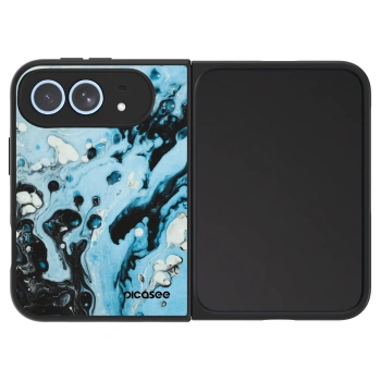 Hülle für Apple iPhone Duo - Organic blue