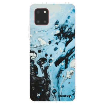 Picasee Samsung Galaxy Note 10 Lite N770F Hülle - Transparentes Silikon - Organic blue