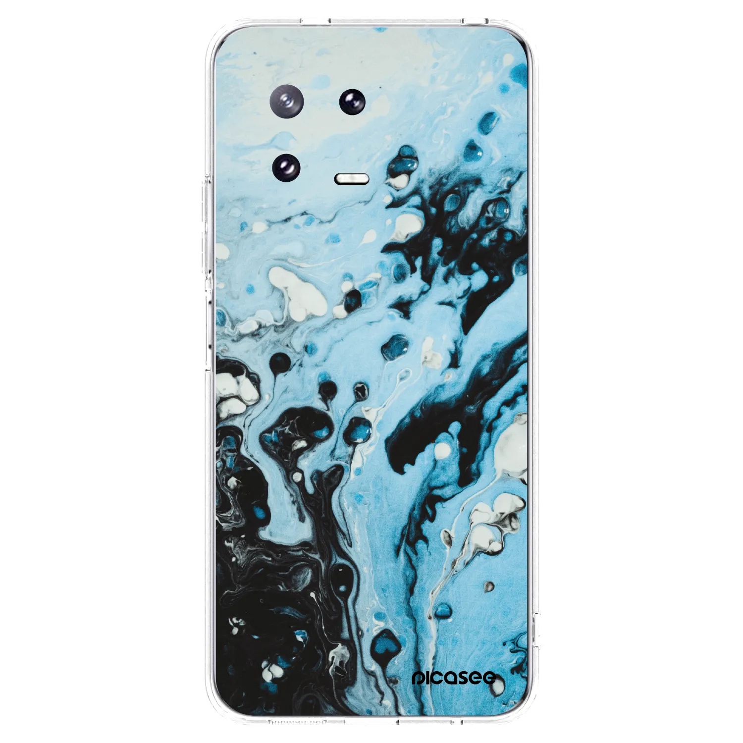 Picasee Xiaomi 13 Pro Hülle - Transparentes Silikon - Organic blue