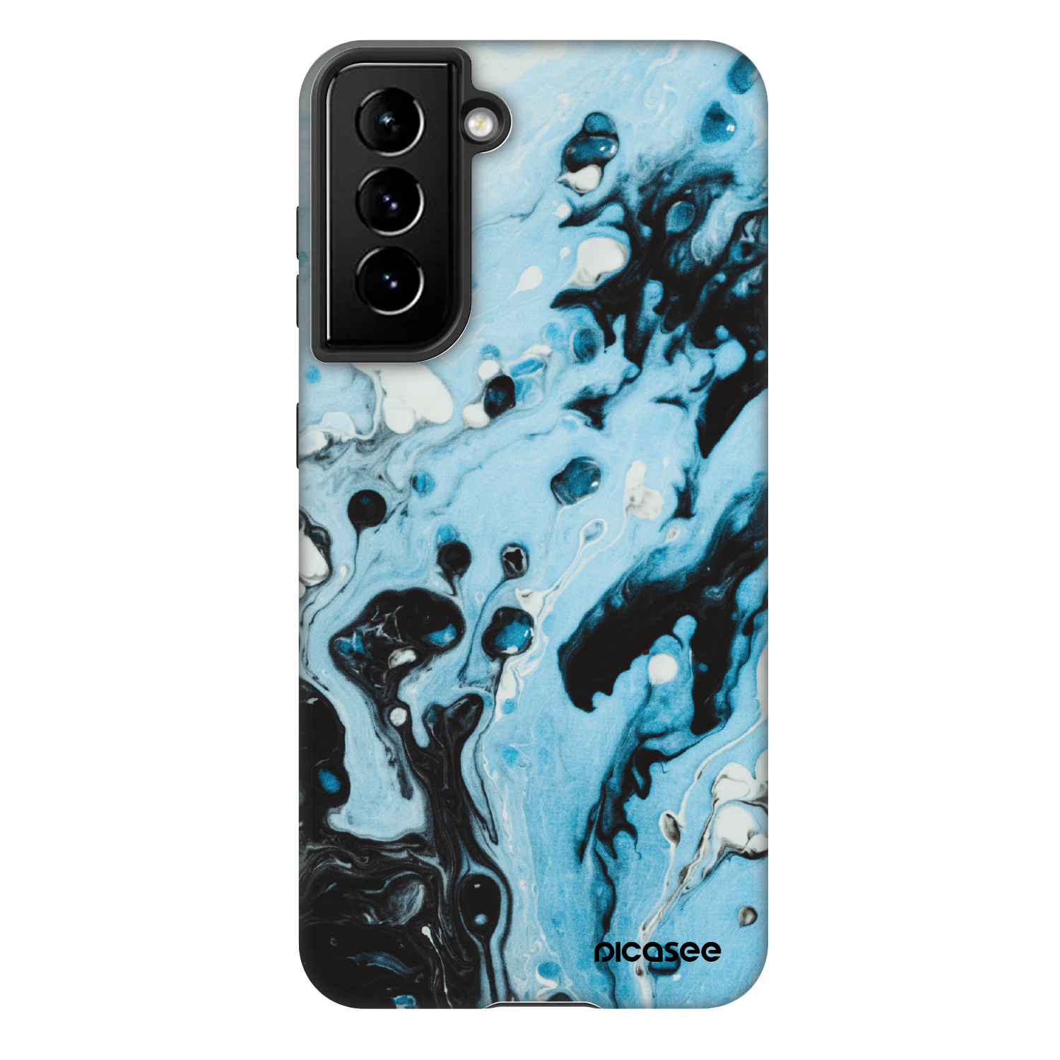 Picasee Fashion Case für Samsung Galaxy S22 5G - Organic blue