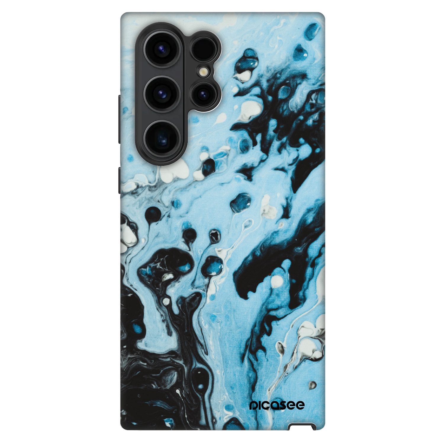 Picasee Fashion Case für Samsung Galaxy S22 Ultra 5G - Organic blue