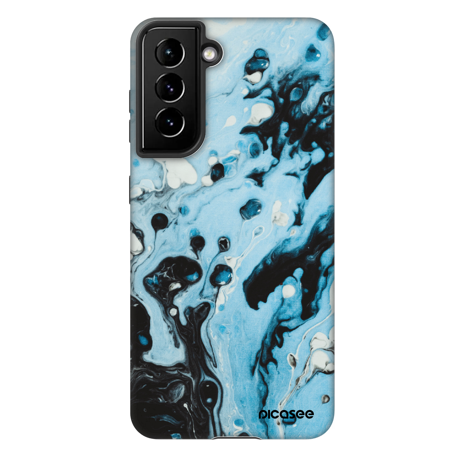Picasee Fashion Case für Samsung Galaxy S21 FE 5G - Organic blue