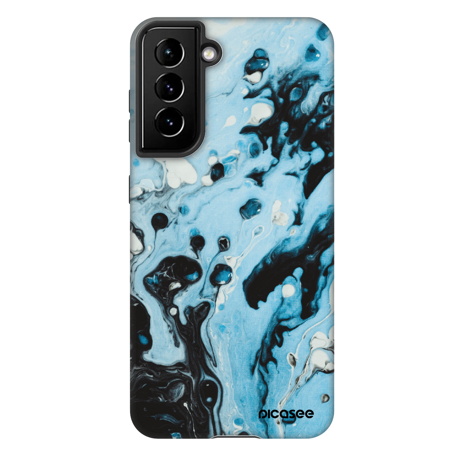 Picasee Fashion Case für Samsung Galaxy S21 5G G991B - Organic blue