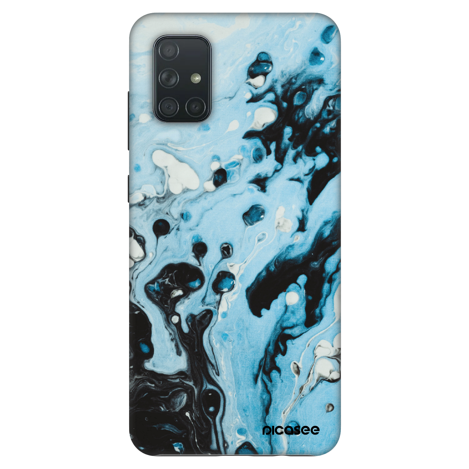 Picasee Fashion Case für Samsung Galaxy A71 A715F - Organic blue
