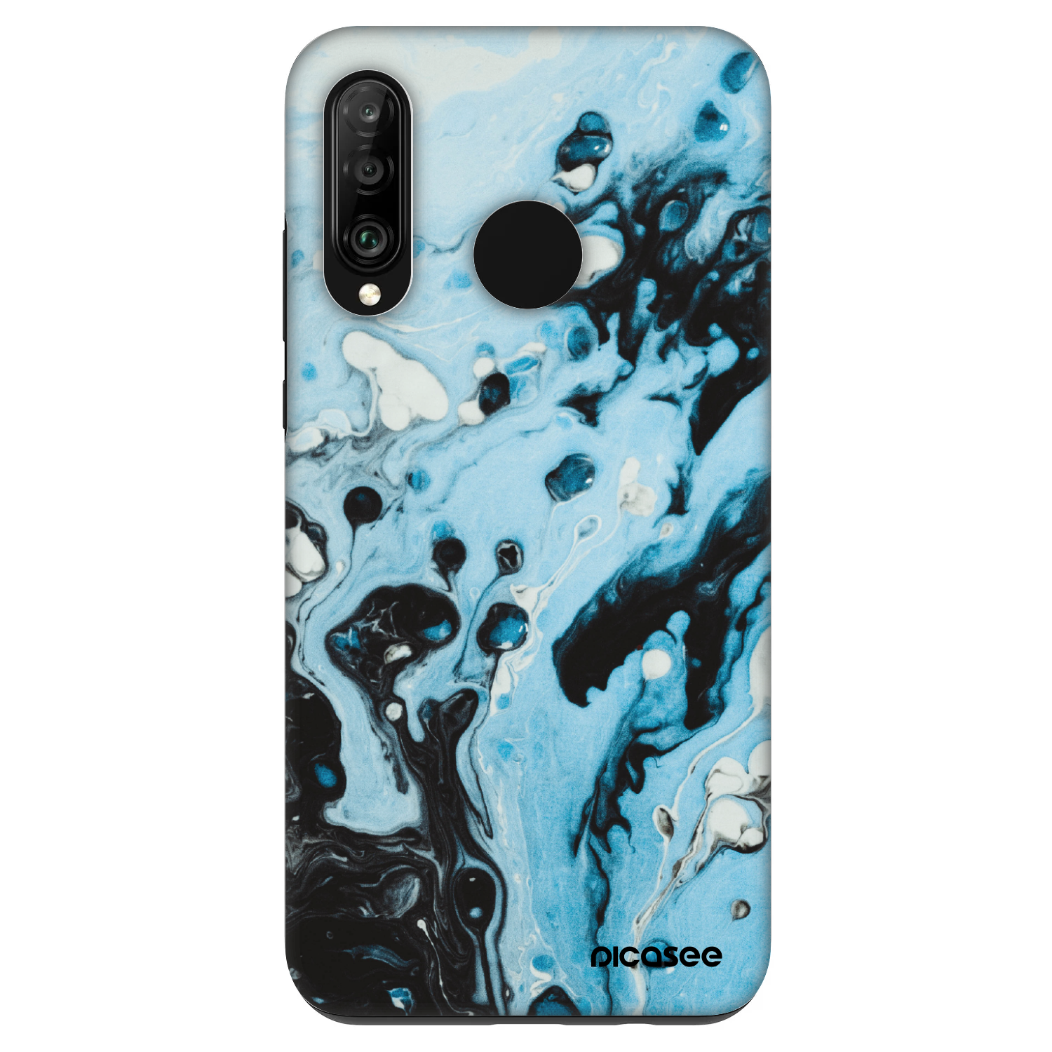 Picasee Fashion Case für Huawei P30 Lite - Organic blue